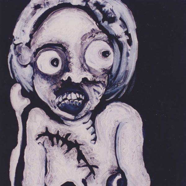 Monster, 1996, Acrylic on canvas, 18x24